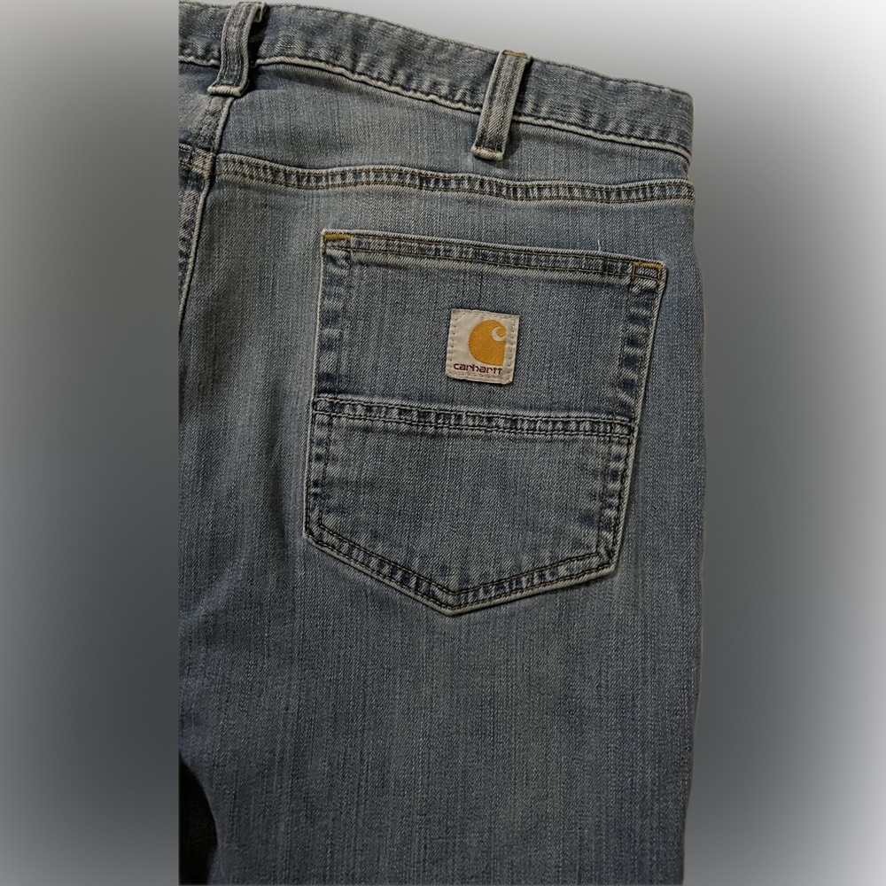 Carhartt Men's Blue Relaxed Fit Jeans 36x30 - Picture 4 of 4